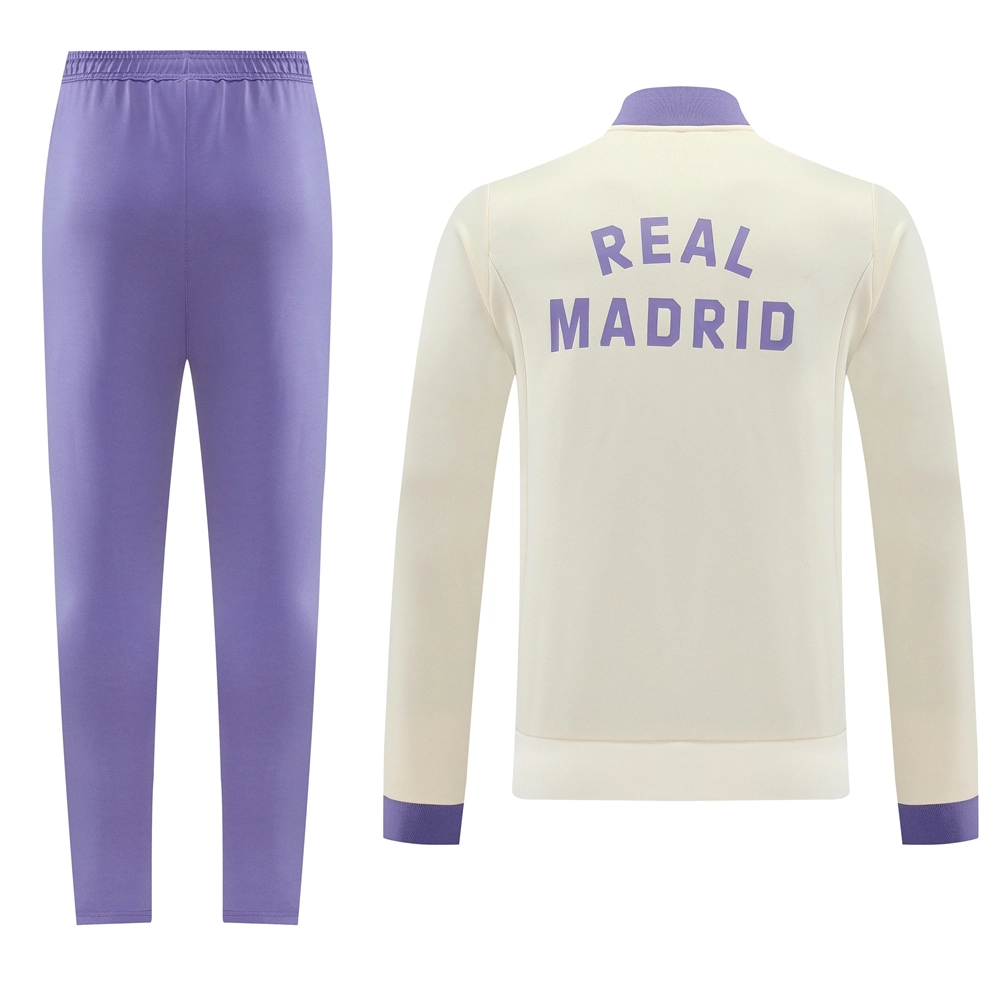 Real Madrid Training Kit (Jacket+Pants) Apricot 2025/26