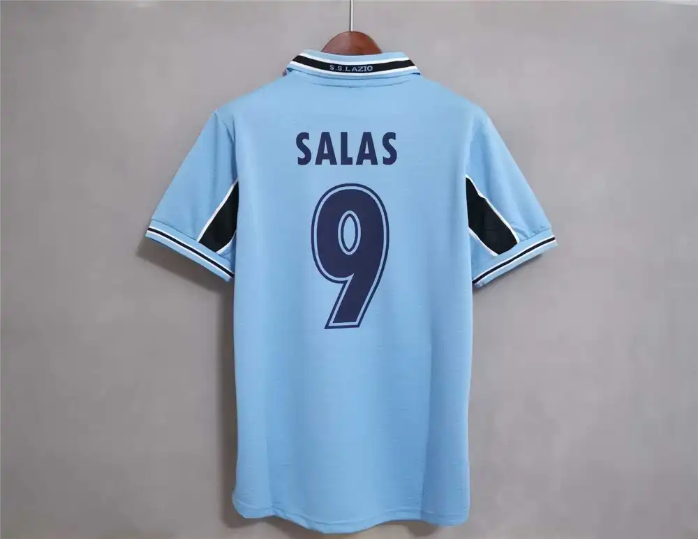 Lazio Retro Soccer Jersey Home Custom Shirt 1998/99