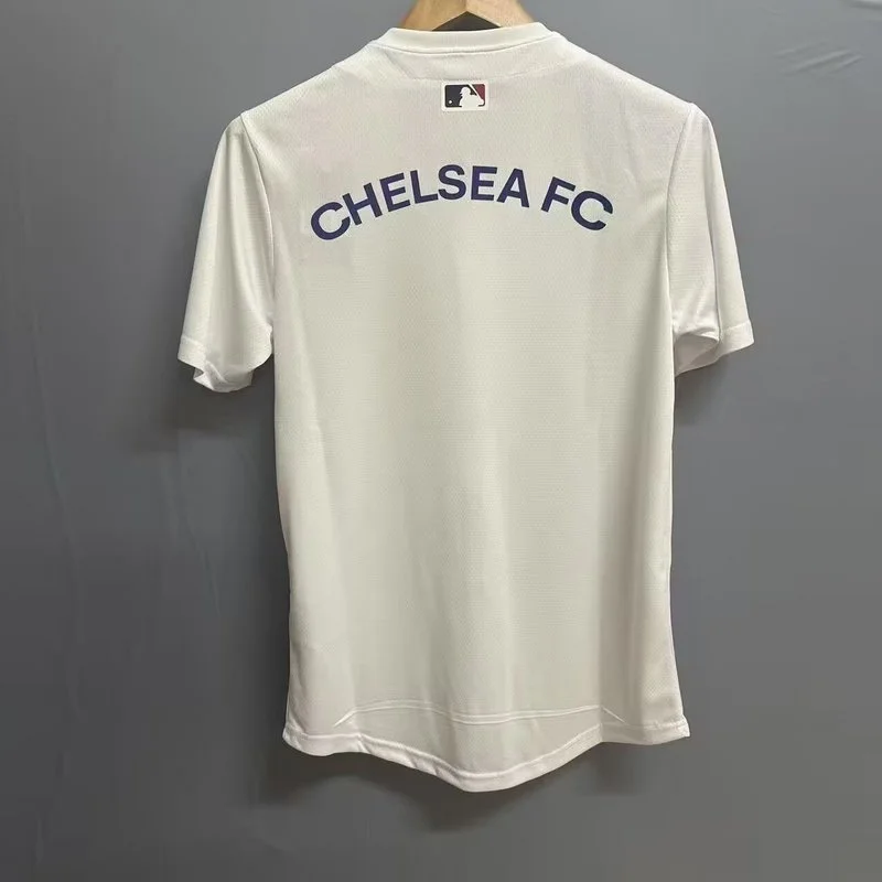 Chelsea White x US Pack Baseball Jersey Custom Shirt 2025/26