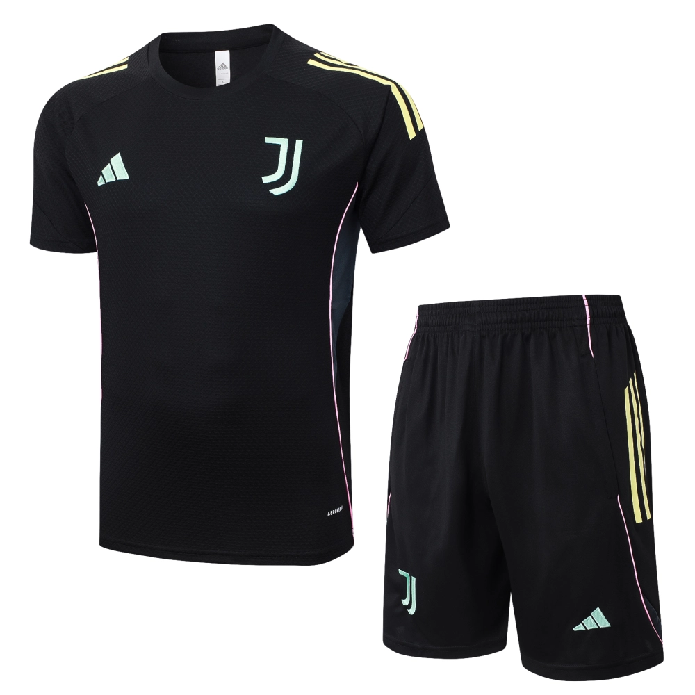 Juventus Training Jersey Kit Black 2025/26