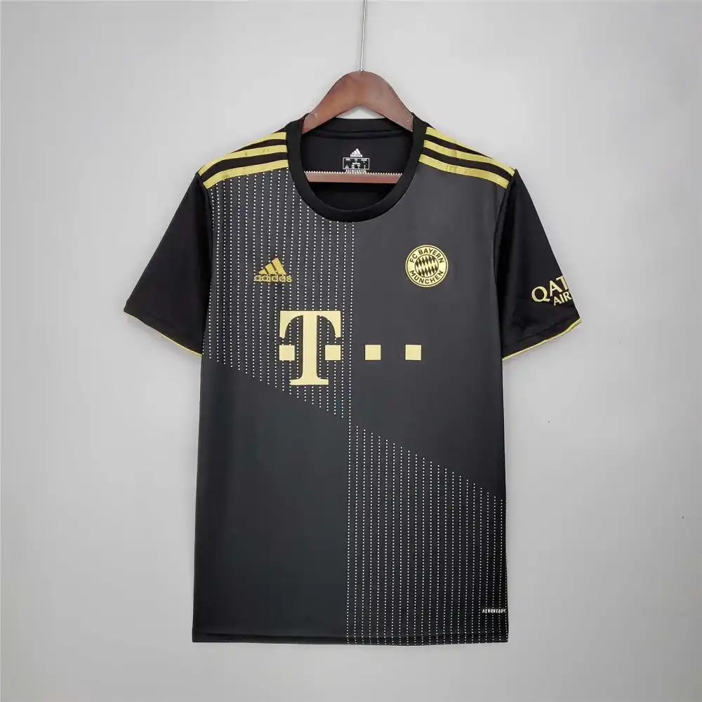Bayern Munich Retro Jersey Away Soccer Shirt 2021/22