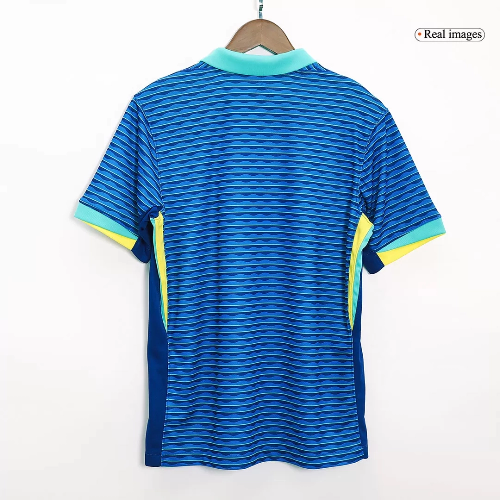 Brazil Soccer Jersey Away Custom Shirt Copa America 2024