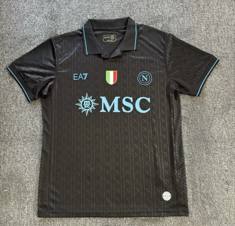 Napoli Soccer Jersey Third Away Custom Shirt 2025-26