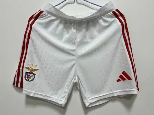 Benfica Authentic Soccer Jersey Home Shorts 2025/26