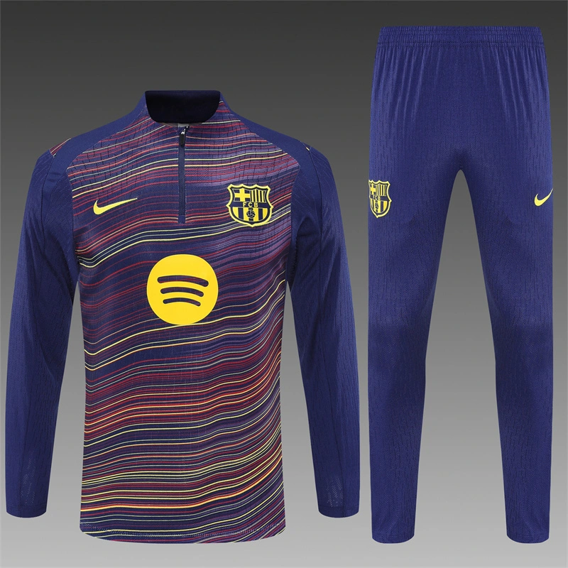 Barcelona Training Kit (Sweatshirt+Pants) Blue 2025/26