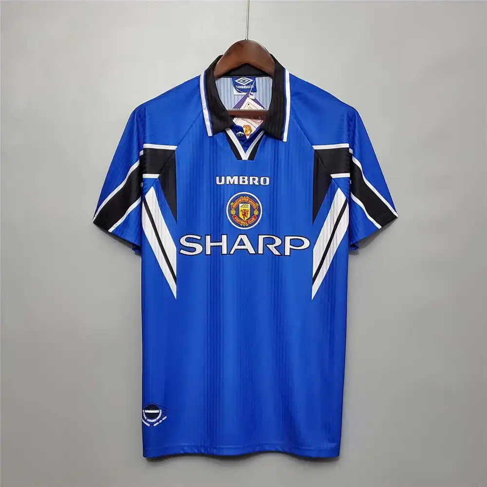 Manchester United Retro Football Jersey Third Away Custom Shirt 1996/98