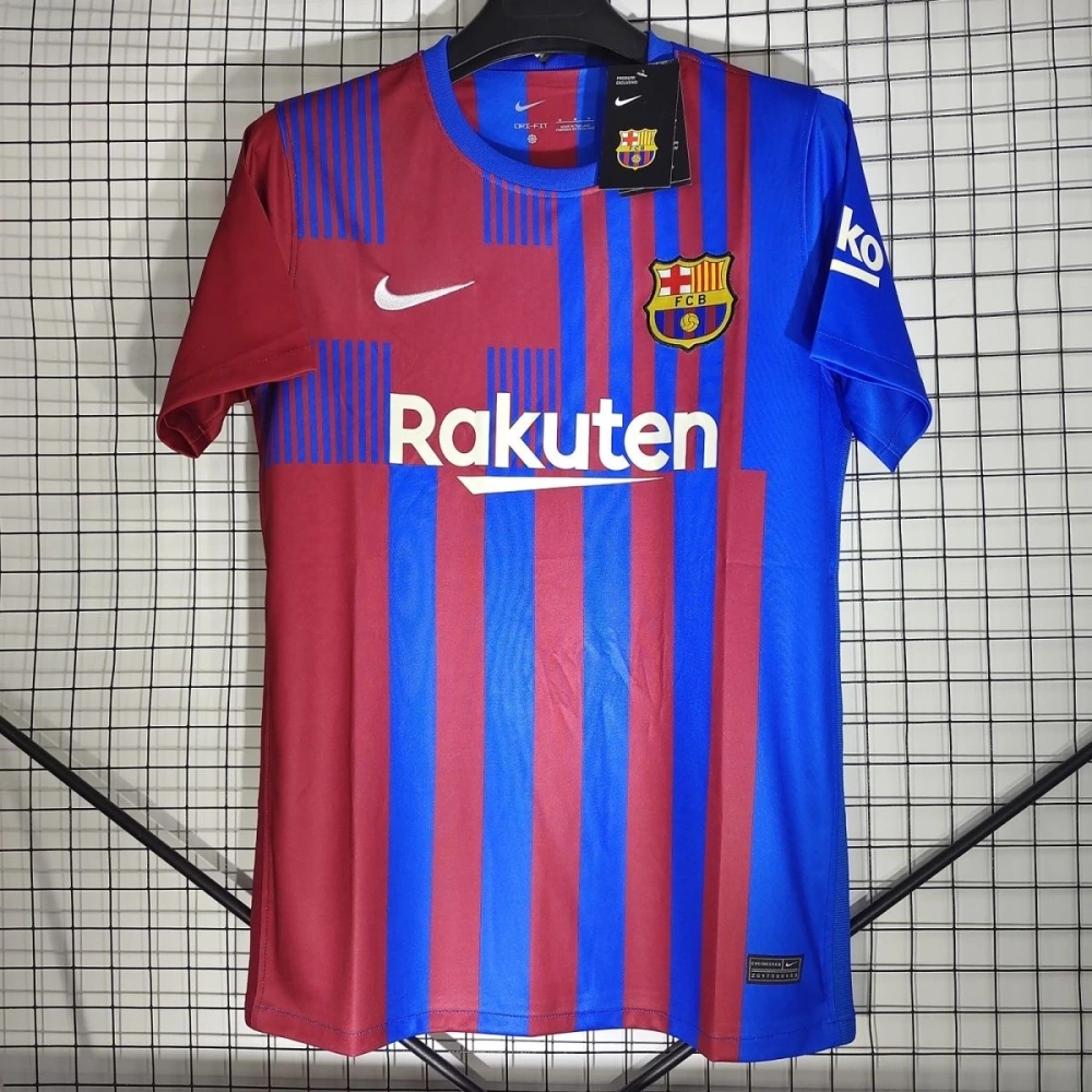 Barcelona Retro Jersey Home Soccer Shirt 2021/22