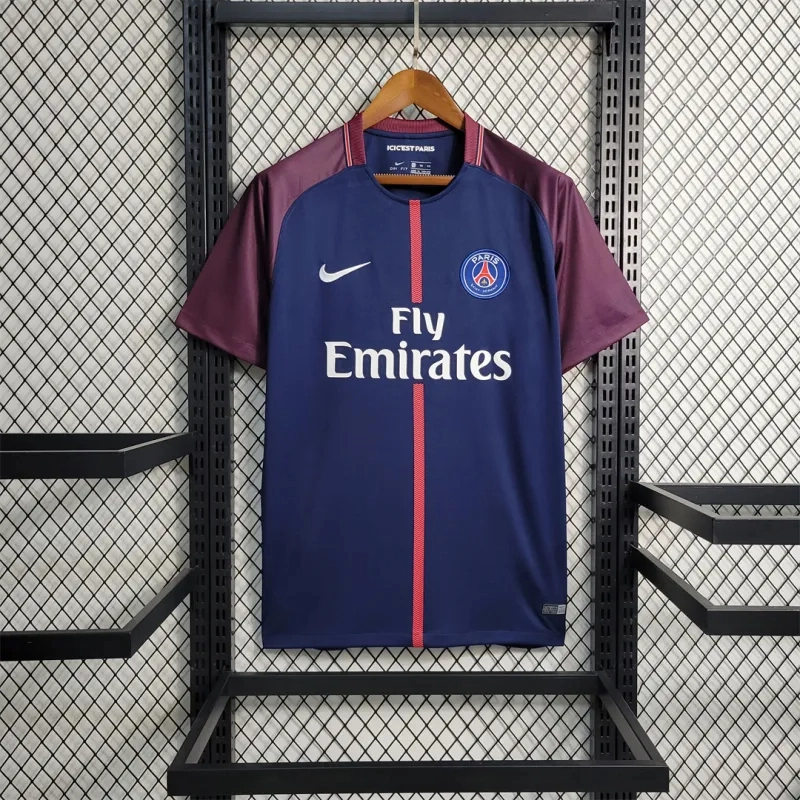 PSG Retro Jersey Home Soccer Shirt 2017/18