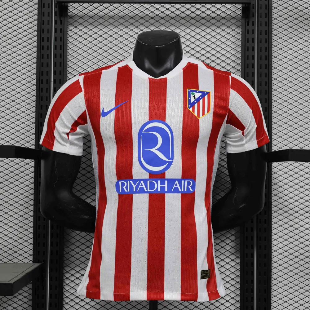 Authentic Soccer Jersey Atletico Madrid Home Shirt 2025/26