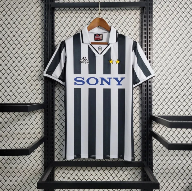 Zidane 21# Juventus Retro Soccer Jersey Home Shirt 1995-97