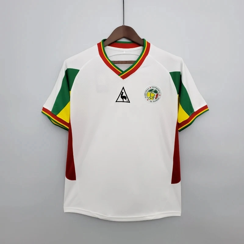 Senegal Retro Soccer Jersey Home Custom Shirt World Cup 2002
