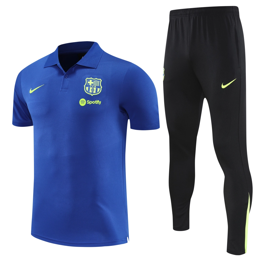 Barcelona Training Kit (Polo+Pants) 2025/26
