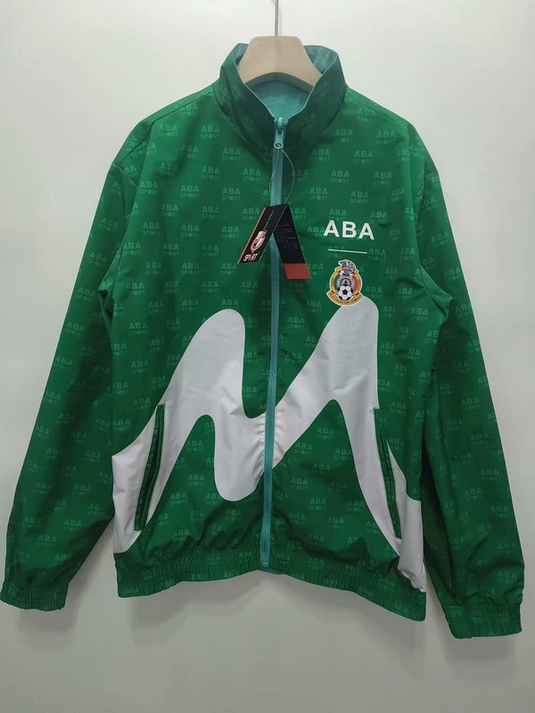 Mexico Retro Reversible Double-Sides Windbreaker Jacket 1995