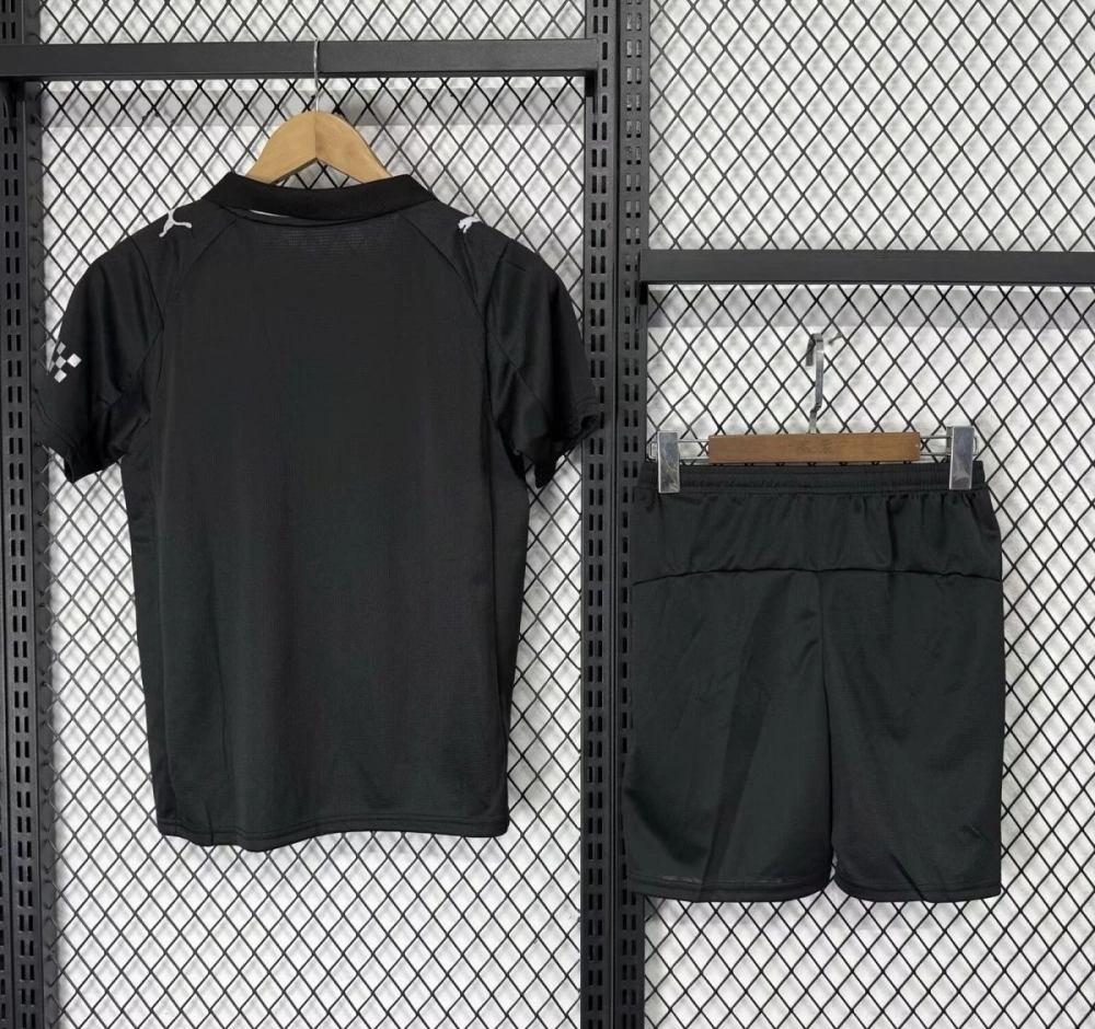 Manchester City Away Kids Kit Jersey+Shorts 2025/26