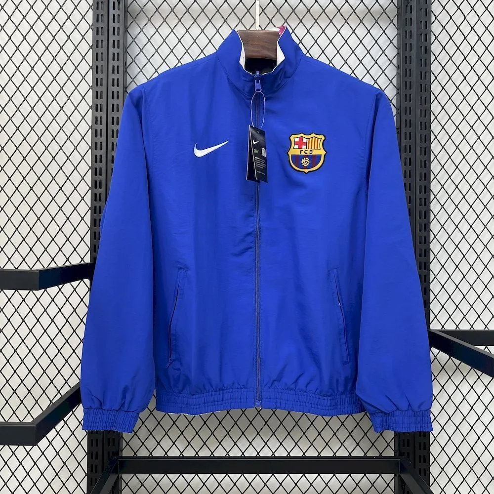 Barcelona Reversible Double-Sides Windbreaker Jacket 2025/26