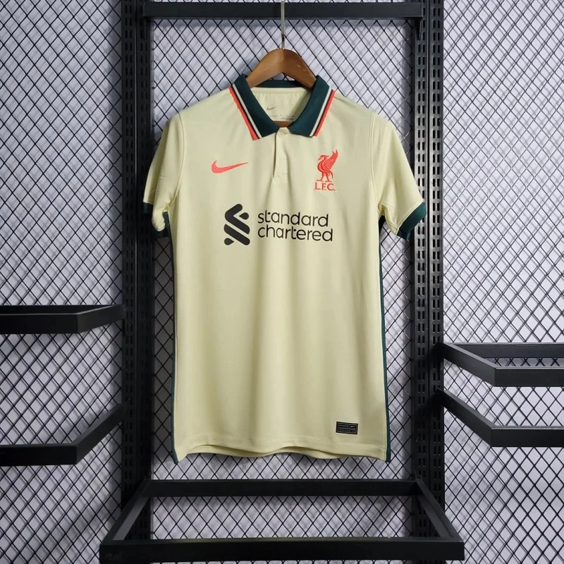Liverpool Retro Football Jersey Away Custom Shirt 2021/22