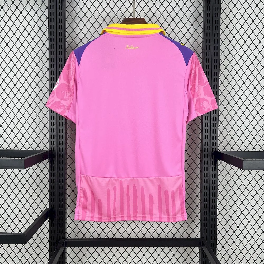 Borussia Dortmund x KidSuper Pink Special Edition Jersey Custom Shirt 2025/26