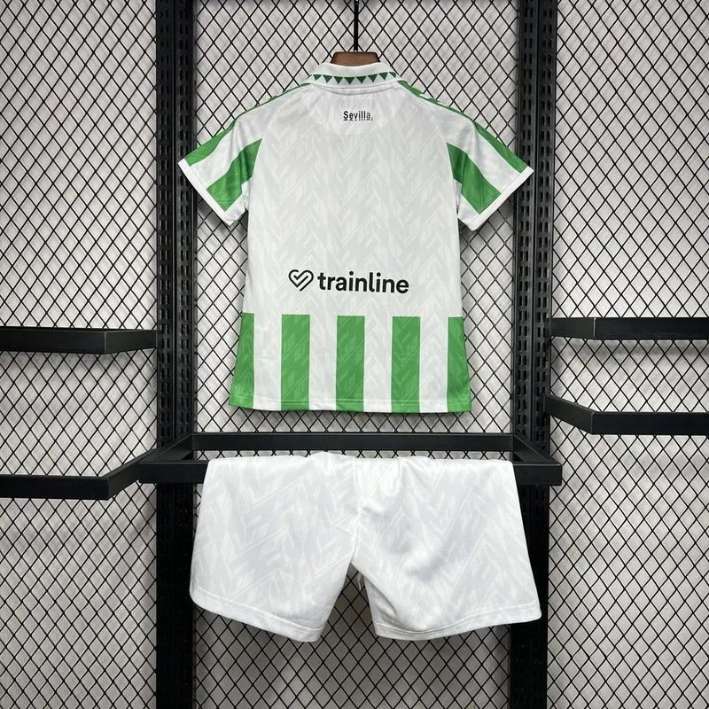 Real Betis Home Kids Kit Jersey+Shorts 2024/25