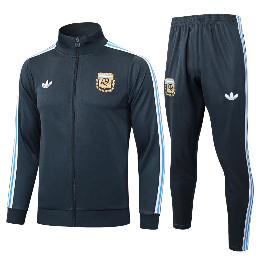 Argentina Training Kit (Jacket+Pants) Deep Grey 2025