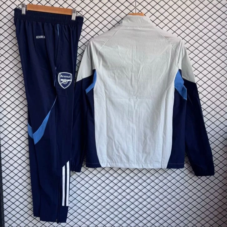 Arsenal Windbreaker With Pants Gray 2025/26