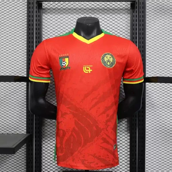Cameroon Authentic Soccer Jersey Away Shirt 2025