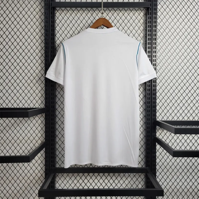 Real Madrid Retro Jersey Home Custom Soccer Shirt 2017/18