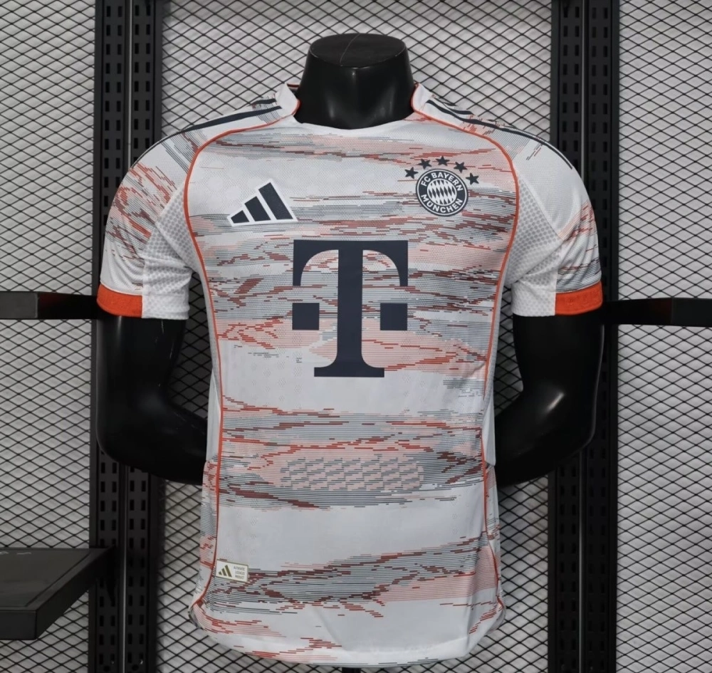 Authentic Bayern Munich Soccer Jersey Away Shirt 2025/26