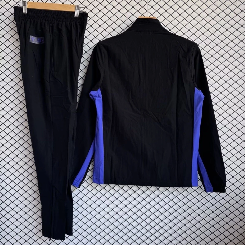 Barcelona Windbreaker With Pants Black 2025/26