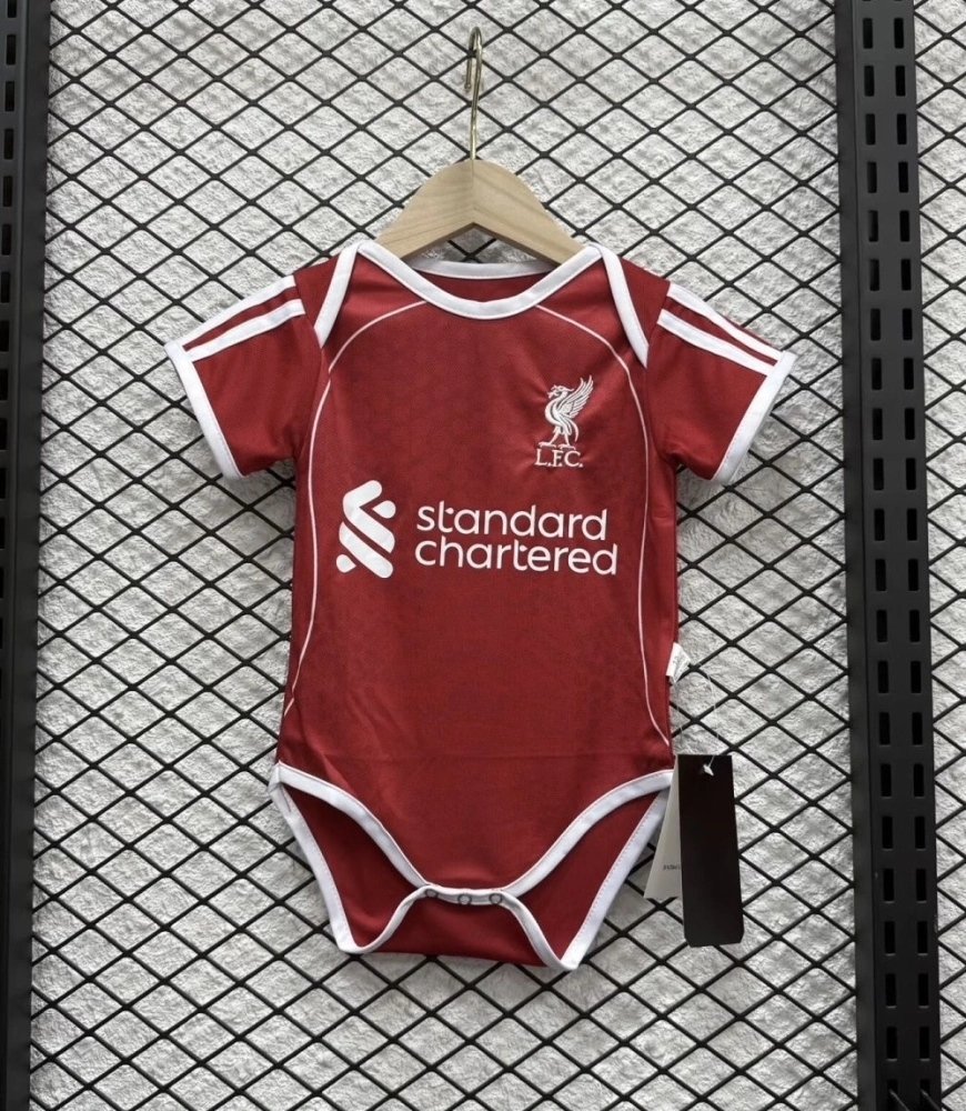 Liverpool Football Jersey Home Baby Uniform 2025/26
