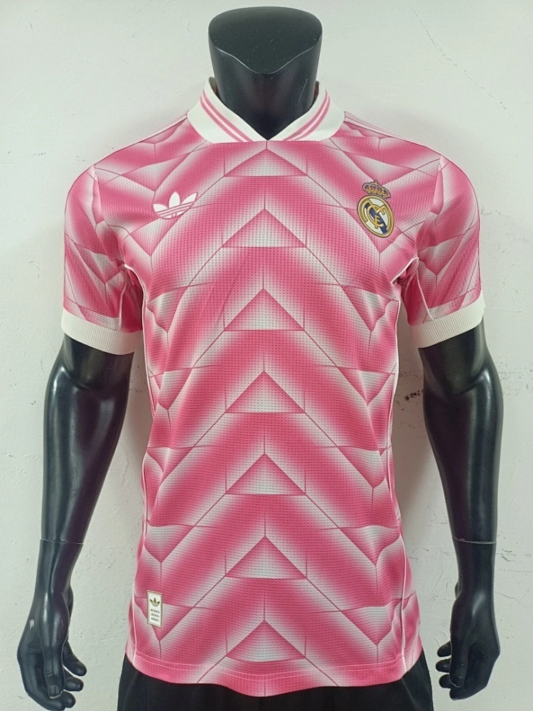 Real Madrid Authentic Soccer Jersey LFSTLR Pink Special Edition Shirt 2025/26