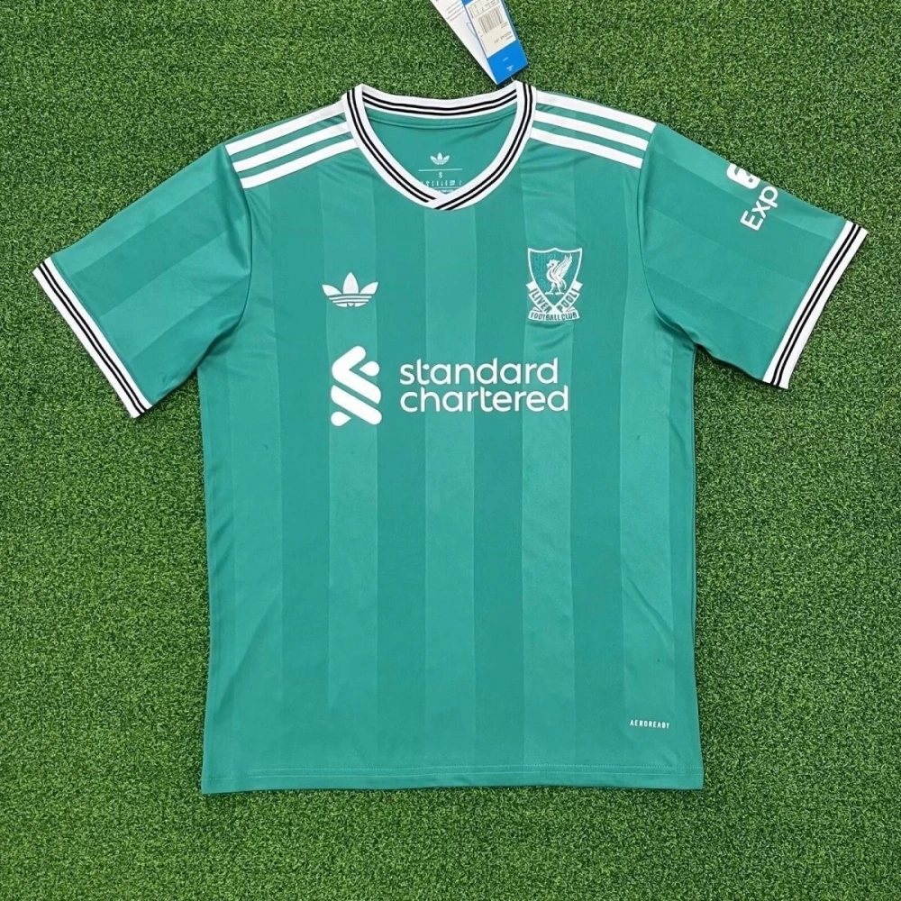 Liverpool Football Jersey Third Away Custom Shirt 2025/26
