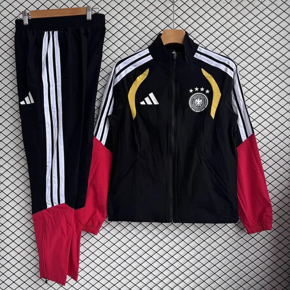 Germany Windbreaker With Pants Black 2026 World Cup