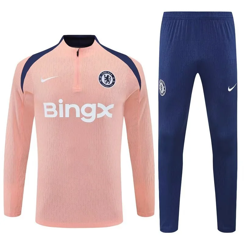 Chelsea Authentic Training Kit (Sweatshirt+Pants) Orange 2025/26 - Player Version