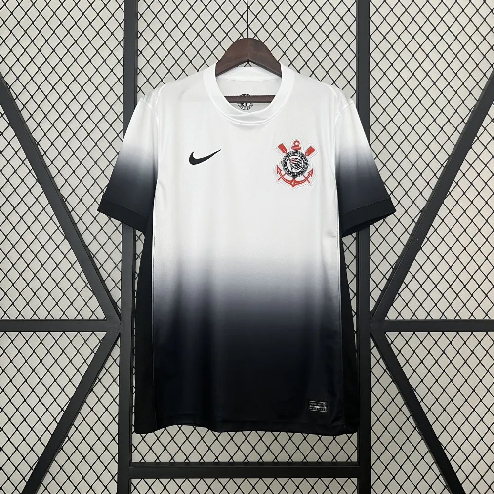 Corinthians Soccer Jersey Home Custom Shirt 2024