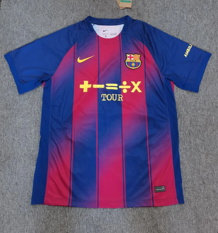 Barcelona Home Soccer Jersey Custom Shirt 2025/26