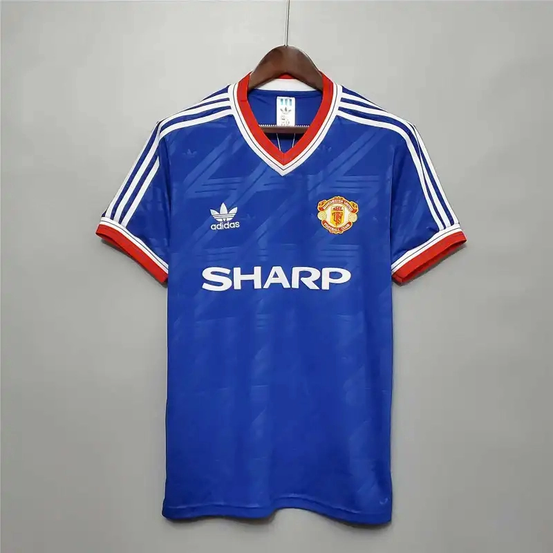 Manchester United Retro Home Football Jersey Shirt 1986/88