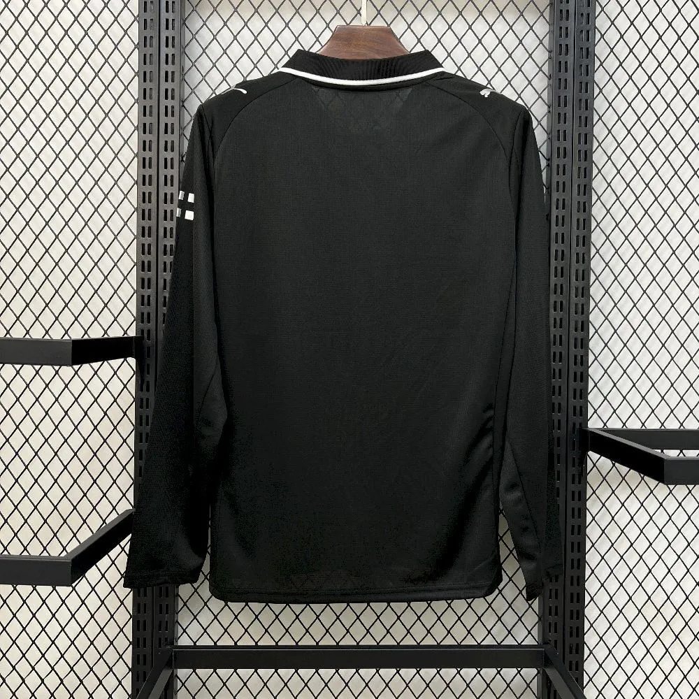 Manchester City Away Long Sleeve Football Jersey Custom Shirt 2025/26