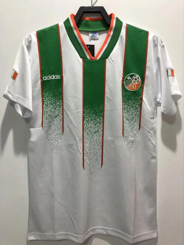 Ireland Retro Soccer Jersey Away Custom Shirt 1994 - Without Sponsors
