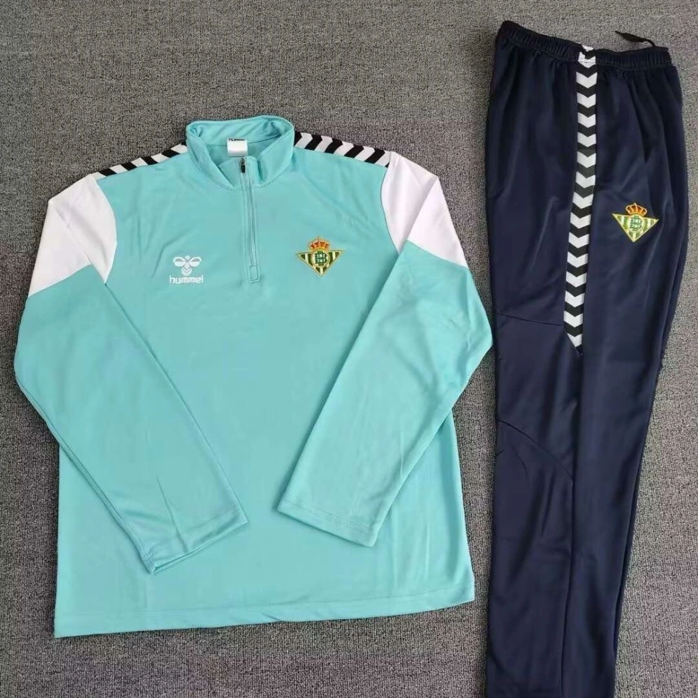 Real Betis Training Kit (Sweatshirt+Pants) Light Green 2025/26