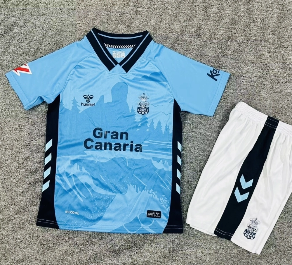 UD Las Palmas Soccer Jersey Away Kids Kit Jersey+Shorts 2025/26