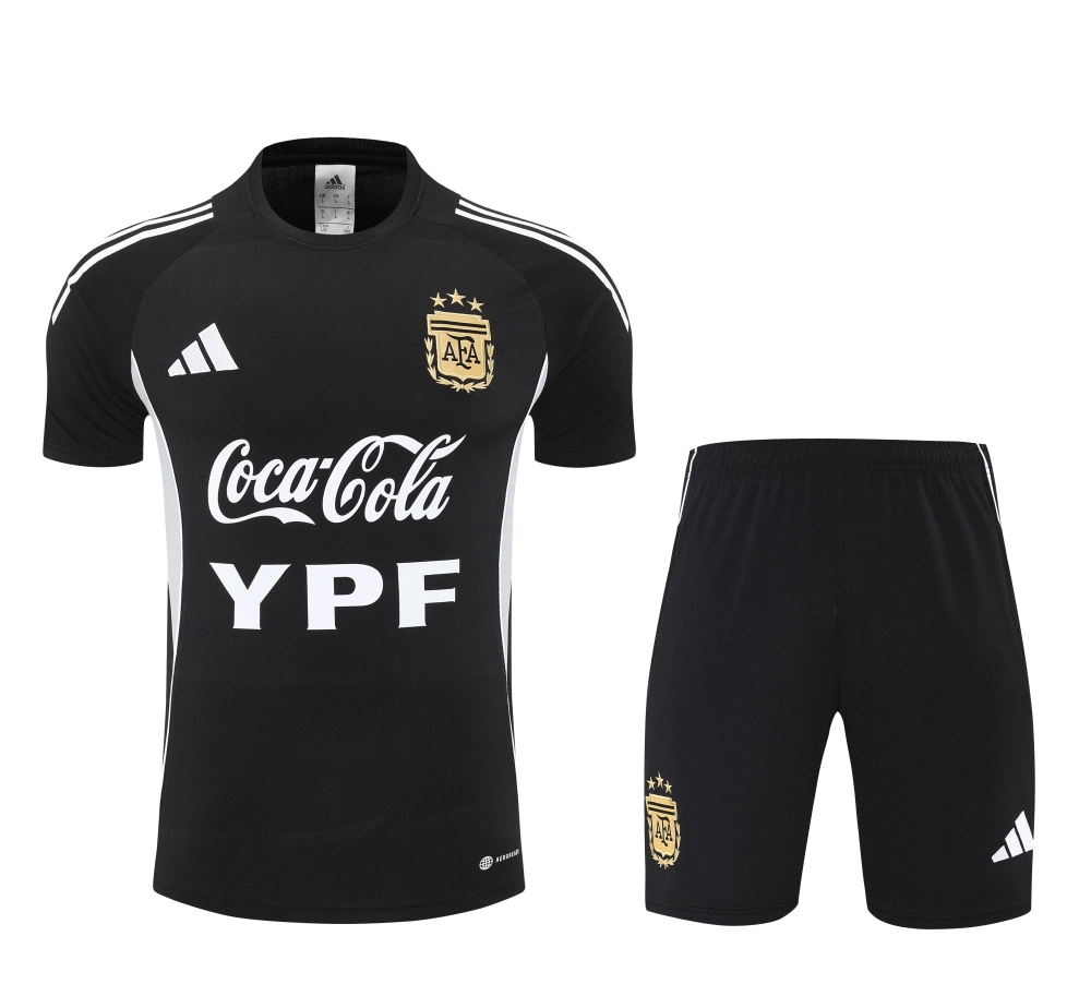 Argentina Training Jersey Kit Black 2025