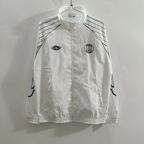 PSG White Windbreaker 2025/26