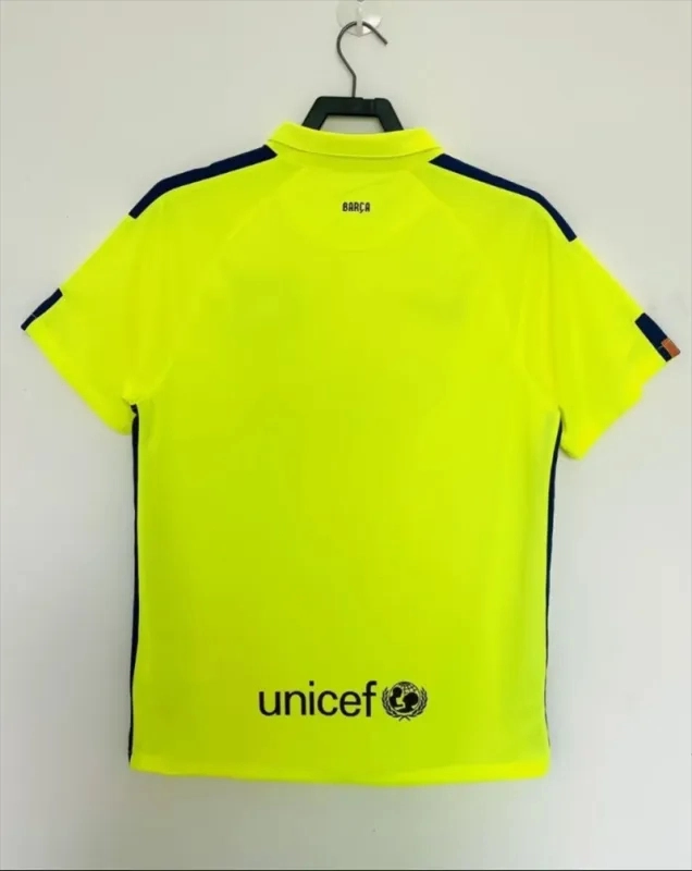 Barcelona Retro Jersey Third Away Soccer Shirt 2014-15