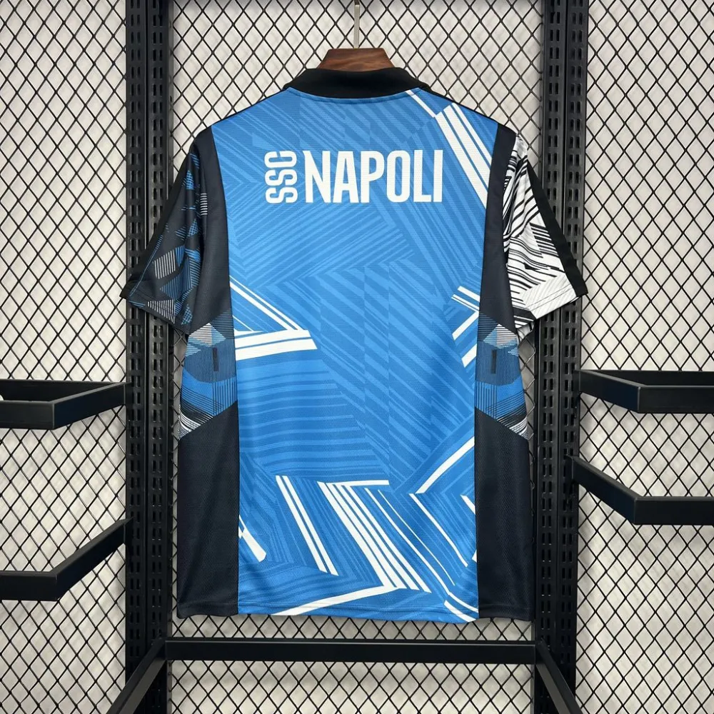 Napoli Soccer Jersey Pre-Match Custom Shirt 2024/25