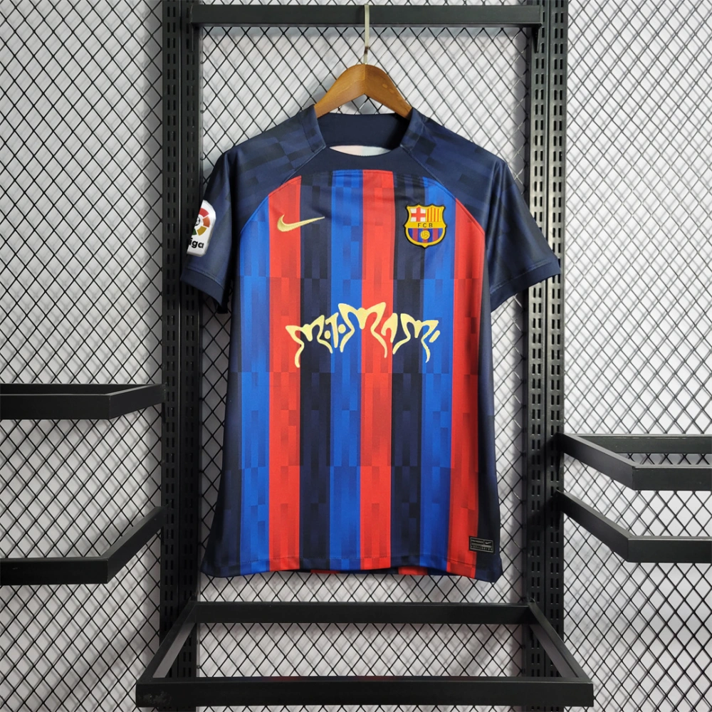 Barcelona Home Rosalia Version Soccer Jersey Custom Shirt 2022/23