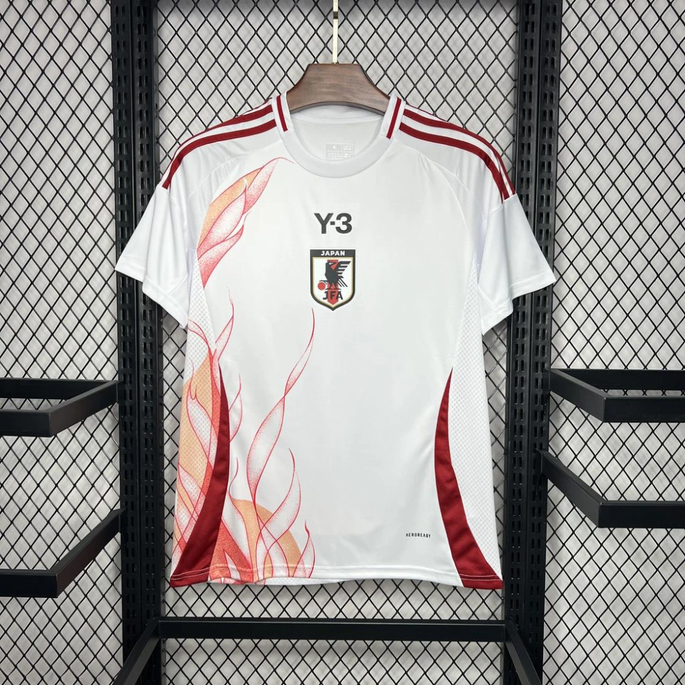 Japan X Y-3 Soccer Jersey  Away Custom Shirt 2024-25