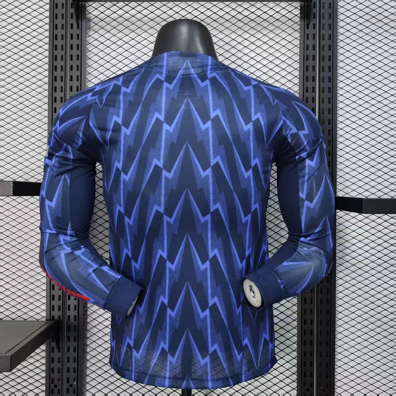 Arsenal Authentic Soccer Jersey Away Long Sleeve Shirt 2025/26