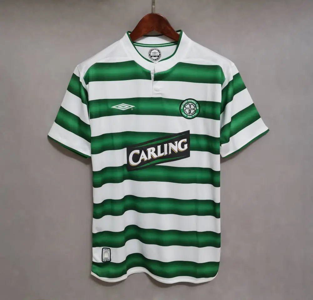Celtic Retro Soccer Jersey Home Custom Shirt 2003/04