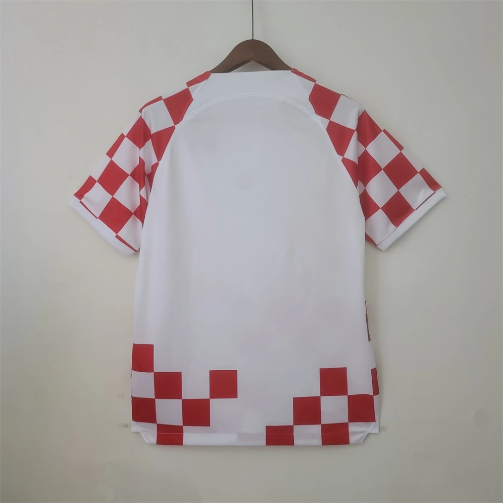 Croatia Retro Soccer Jersey Home Custom Shirt World Cup 2022