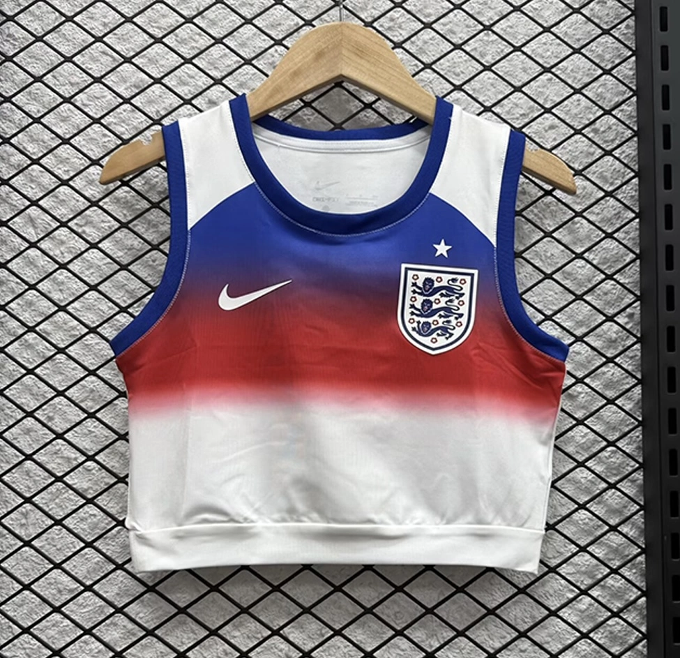 England Soccer Jersey Home Women's Vest 2025